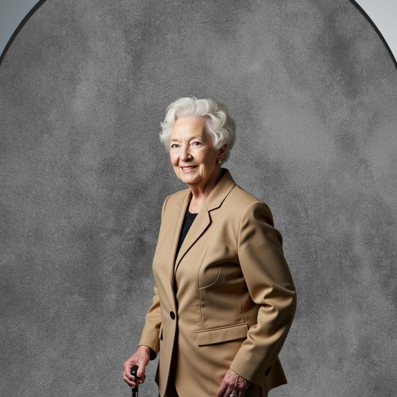 Kate Collapsible Backdrop Pop up Photo Backdrops Folded Grey Black for Photography, for Video, for Broadcast, 5x6.5ft - Image 3